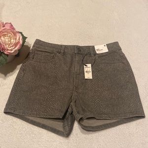 EXPRESS Shortie Super High Rise Size 10 Shorts